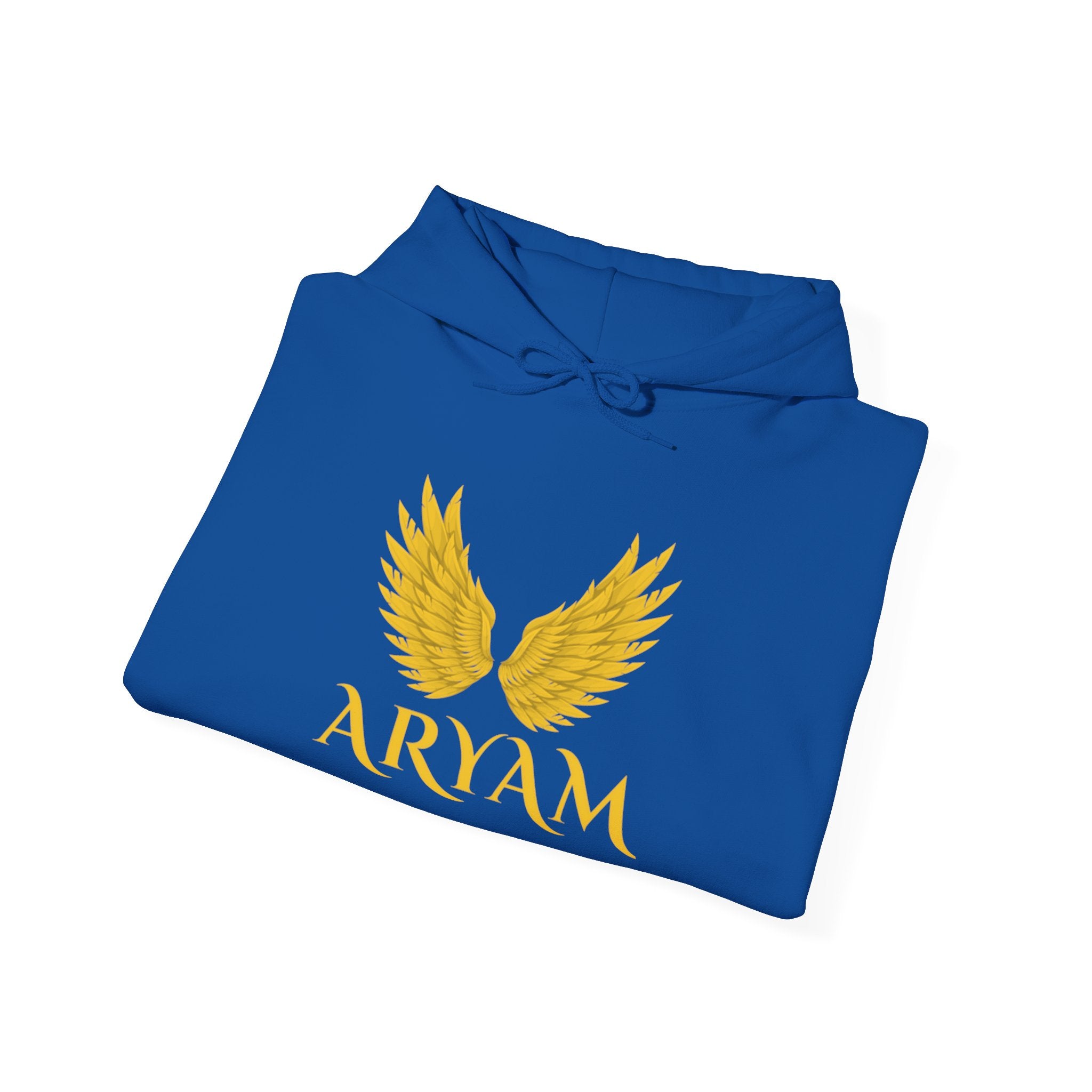 Golden Wings Unisex Hoodie, Cozy Sweatshirt for Casual Style, Perfect Gift for Birthdays, Holidays, and Everyday Wear