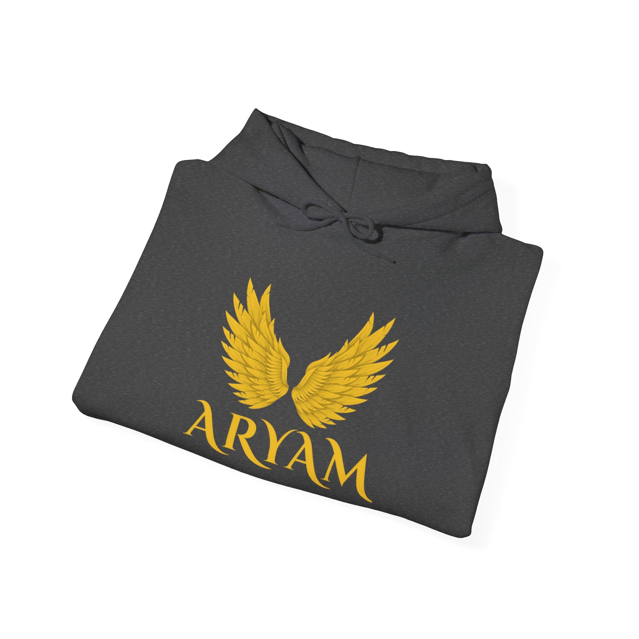 Golden Wings Unisex Hoodie, Cozy Sweatshirt for Casual Style, Perfect Gift for Birthdays, Holidays, and Everyday Wear