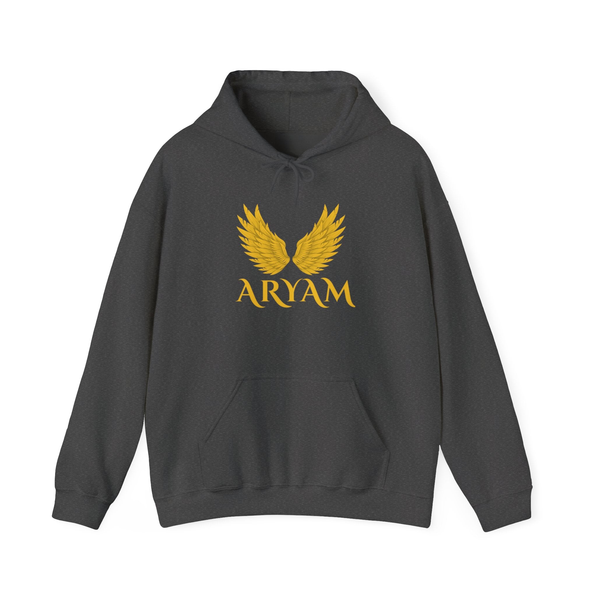 Golden Wings Unisex Hoodie, Cozy Sweatshirt for Casual Style, Perfect Gift for Birthdays, Holidays, and Everyday Wear
