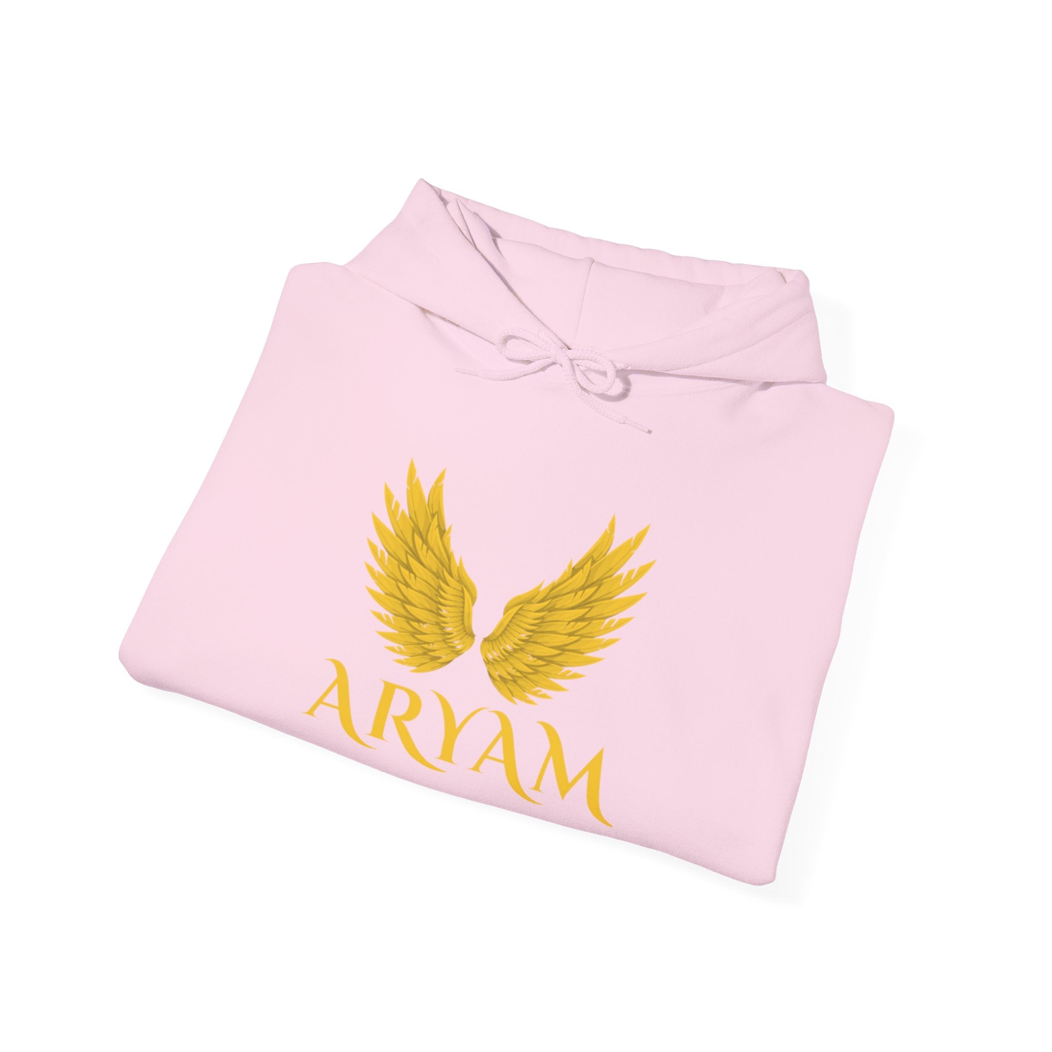 Golden Wings Unisex Hoodie, Cozy Sweatshirt for Casual Style, Perfect Gift for Birthdays, Holidays, and Everyday Wear