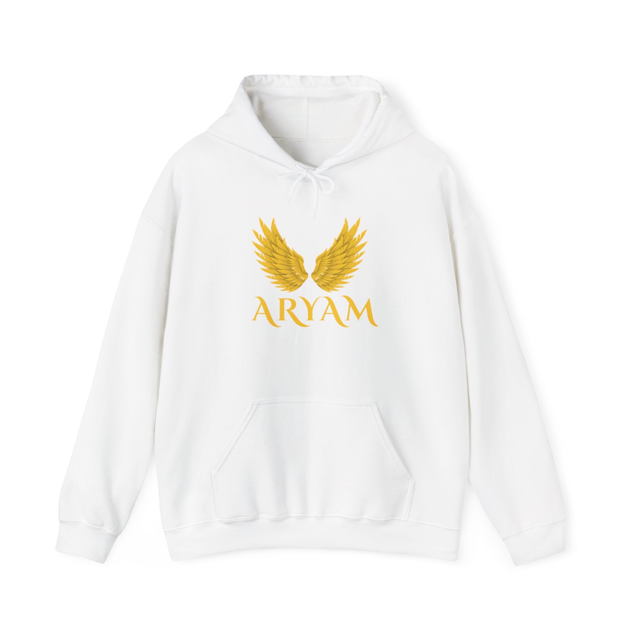 Golden Wings Unisex Hoodie, Cozy Sweatshirt for Casual Style, Perfect Gift for Birthdays, Holidays, and Everyday Wear