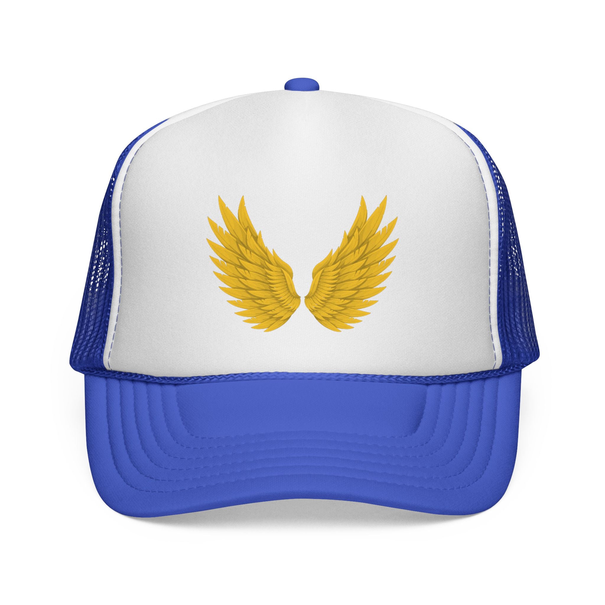 Winged Spirit Trucker Cap - Inspirational Hat for Outdoors, Travel, Gifts for Adventurers, Festivals, or Everyday Wear