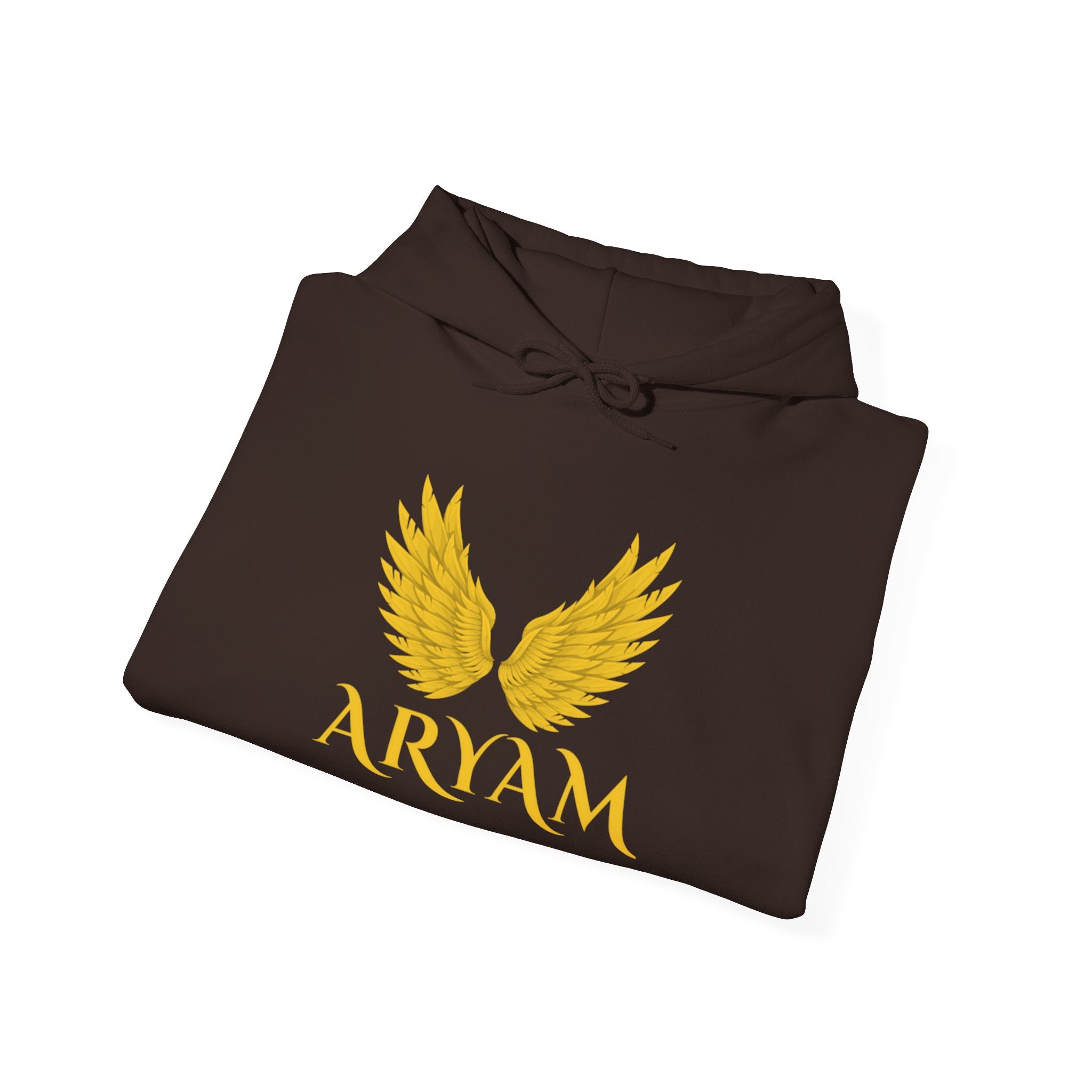 Golden Wings Unisex Hoodie, Cozy Sweatshirt for Casual Style, Perfect Gift for Birthdays, Holidays, and Everyday Wear