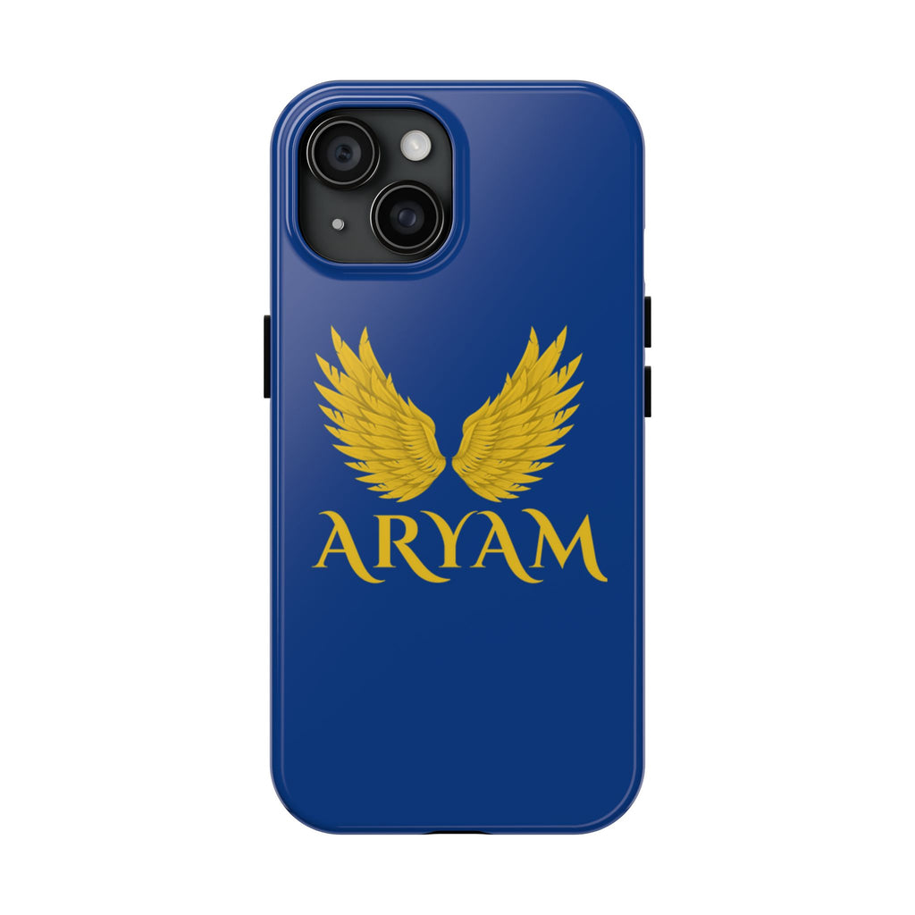 Golden Wings Tough Phone Case for Protection, Durable Smartphone Cover, Unisex Gift, Personalized Tech Accessory, Custom Phone Case