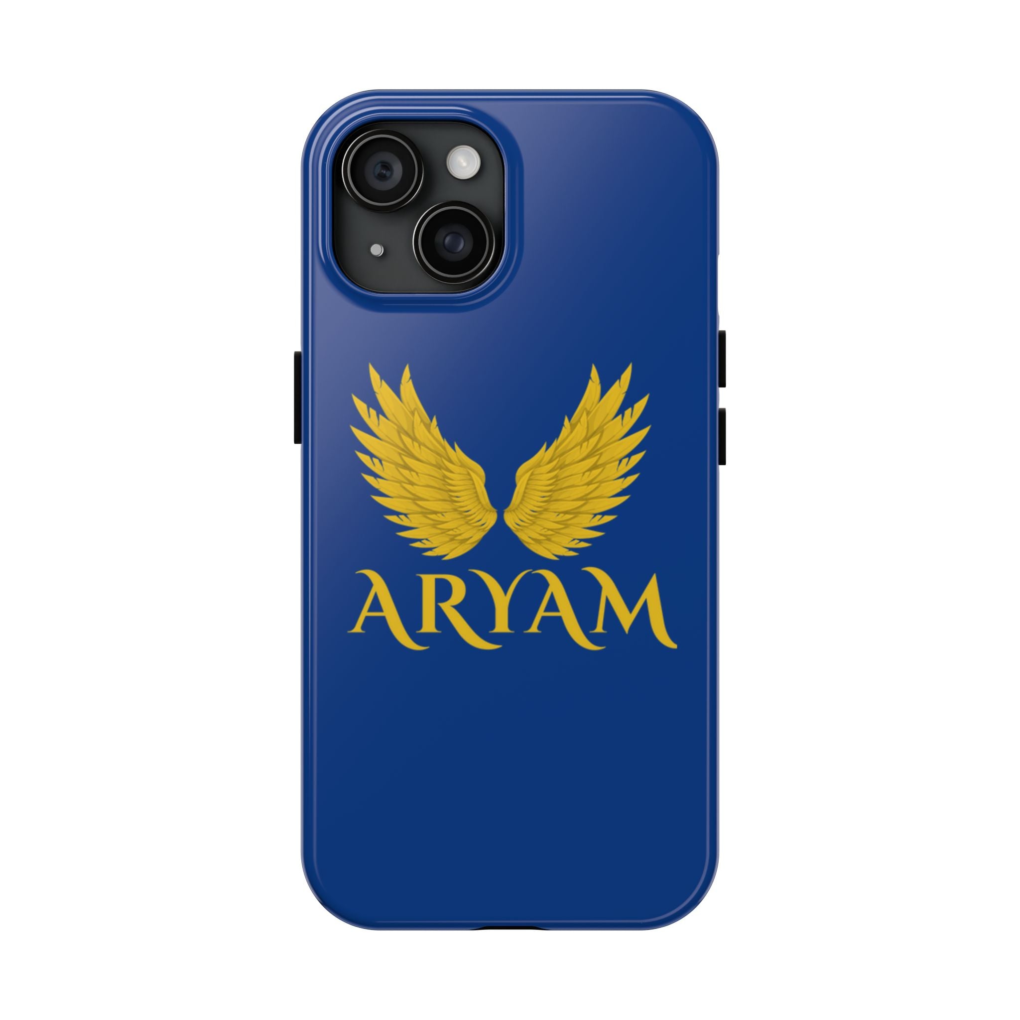 Golden Wings Tough Phone Case for Protection, Durable Smartphone Cover, Unisex Gift, Personalized Tech Accessory, Custom Phone Case