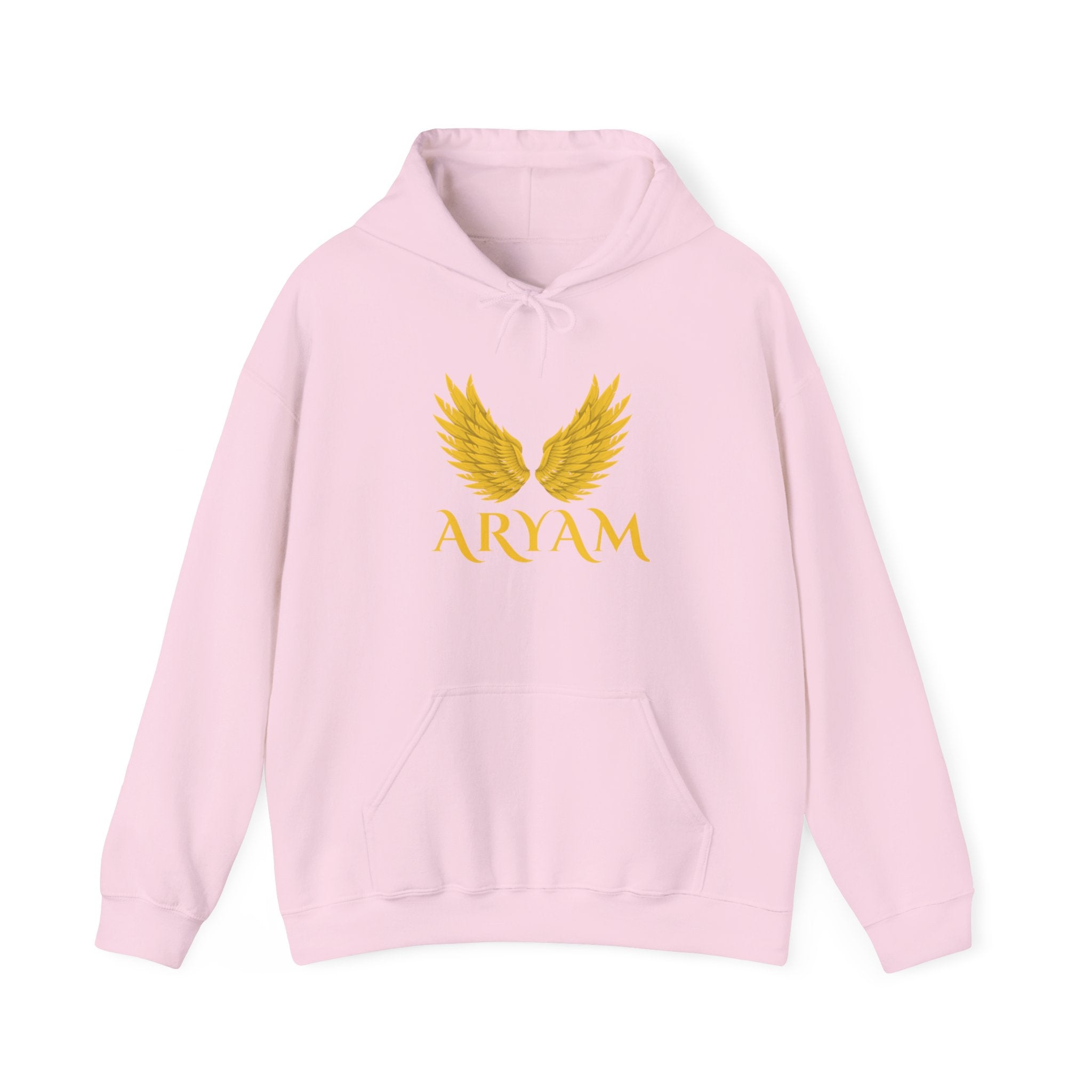 Golden Wings Unisex Hoodie, Cozy Sweatshirt for Casual Style, Perfect Gift for Birthdays, Holidays, and Everyday Wear